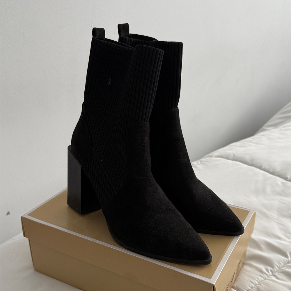 Call It Spring Black Heeled Boots